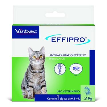 Imagem de Effipro antiparasitário Gatos - Virbac - VIRBAC PET