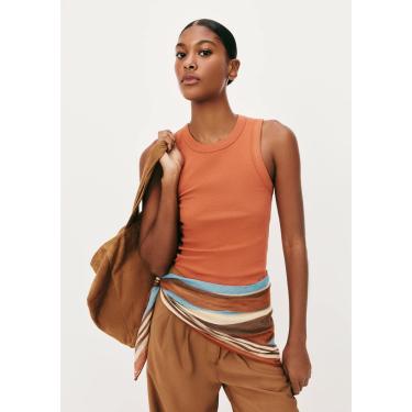 Imagem de Regata Básica Feminina Slim Neck-Feminino