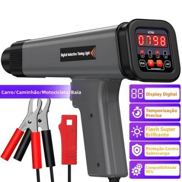 Imagem de Luz De Sincronização Digital 12V Para Motores a Gasolina KZYEE KT60, D