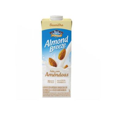 Imagem de Bebida Vegetal De Amêndoas Almond Breeze de Baunilha 1l, Baunilha, 1L