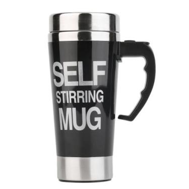 Imagem de Copo de caneca de mistura automática de chá e café de aço inoxidável 4