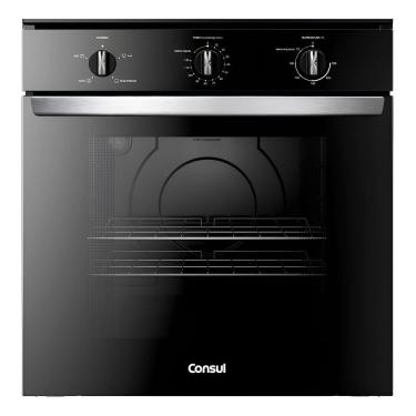 Imagem de Forno Eletrico Embutir 84l Preto 220v Grill Cook - Consul 220v Preto