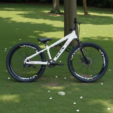 Imagem de Bicicleta 26 Rebel Gta Single Freeride Aro Vmaxx Freio a Disco Pneu Flame Preto-Unissex