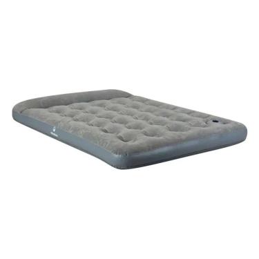 Imagem de Colchao Inflavel Casal Com Bomba Eletrica 191x137x28cm Cinza