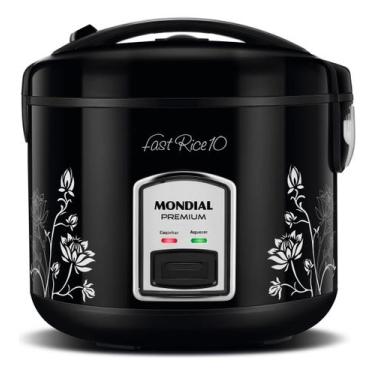 Imagem de Panela Elétrica de Arroz Mondial 700W - PE-44-10X, 110V