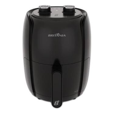 Imagem de Air Fryer Britânia Compacta 2L 1000W Sem Óleo BAF20A - Philco, Preto, 