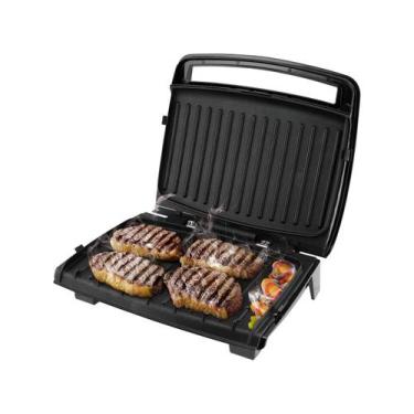 Imagem de Grill Philco Destac Antiaderente Preto 110V, Preto, 110V