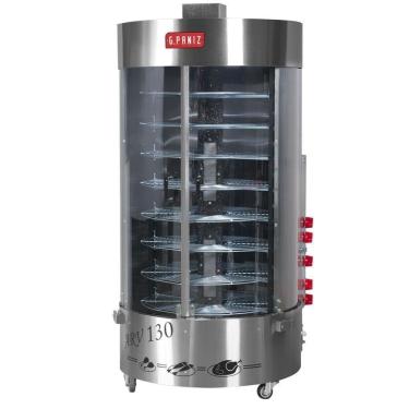 Imagem de Assador Rotativo Vertical Giratória á Gás Arv130 Qc G.paniz Bivolt