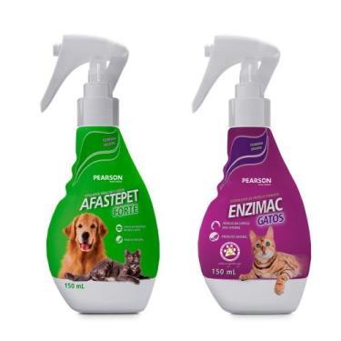 Imagem de Kit EnziMac Gatos 150ml Afaste Pet 150ml - Pearson
