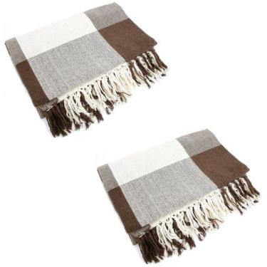 Imagem de Kit 2 Mantas Para Sofá Tipo Manta Capa De Sofá 2,40 X 1,80 Várias Core