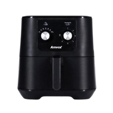 Imagem de Fritadeira Elétrica Sem Óleo/Air Fryer Amvox ARF 1255 M Black 7L 220V,