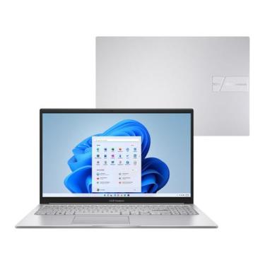 Imagem de Notebook ASUS 15.6P I5-1334U 8GB 256GBSSD W11 - X1504VA-NJ1738W Prata 