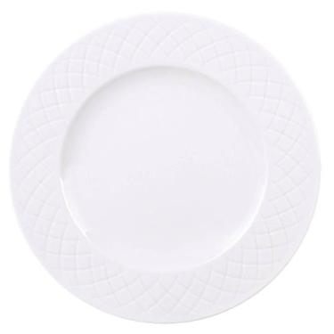 Imagem de Jogo 12 Pratos Rasos Porcelana Branca 27cm Tramontina Ingrid Cozinha S