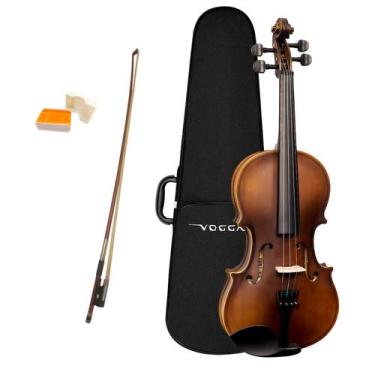 Imagem de Violino vogga 3/4 spruce von134n arco estojo e breu