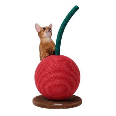 Imagem de Arranhador para Gatos Cereja Vetreska - Design Divertido e Funcional
