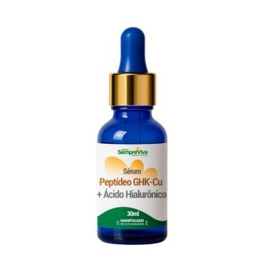 Imagem de Sérum 30ml Peptídeo GHKCu Ácido Hialurônico - Farmácia Sempre Viva