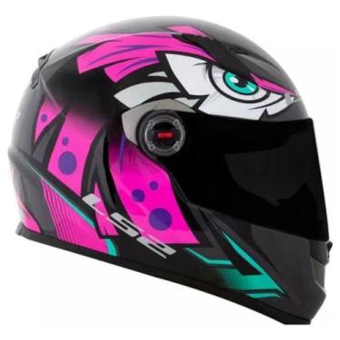 Imagem de Capacete LS2 FF358 Tribal Fúcsia, 60