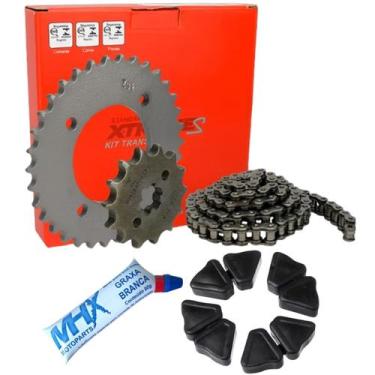 Imagem de Kit Relação, Coxim Coroa, Graxa Biz 125 05 Á 22, Biz 100 13 Á 15 - VAZ