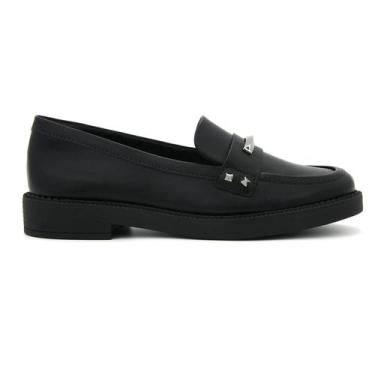 Imagem de Mocassim Ramarim Original Salto Baixo Casual Feminino 102, 39, Preto