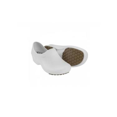 Imagem de Sapato de Segurança Sticky Shoes Feminino Antiderrapante, Branco, 34