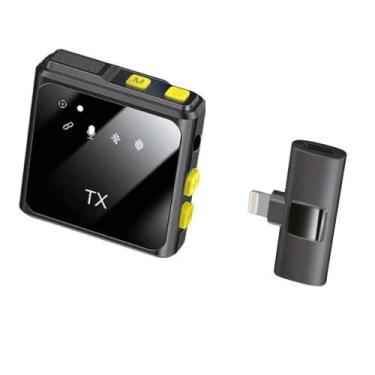 Imagem de Microfone de Lapela Sem fio Compatível com Iphone Antirruído - XCell