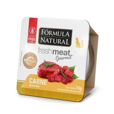 Imagem de Ração Úmida Fórmula Natural Fresh Meat Gourmet para Gatos Sabor Carne 