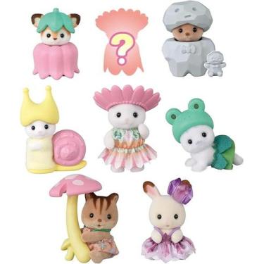 Imagem de Serie dos bebes com fantasias de fadas do bosque sylvanian families - 