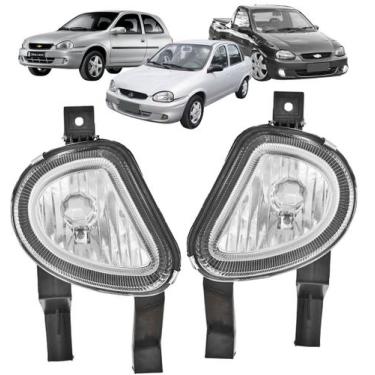 Imagem de Farol Milha Auxiliar Corsa 2000 até 2008 Classic 2003 até 2009 Pickup 