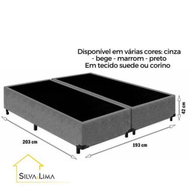 Imagem de Base de Cama Box Casal - King - SIlvaLima