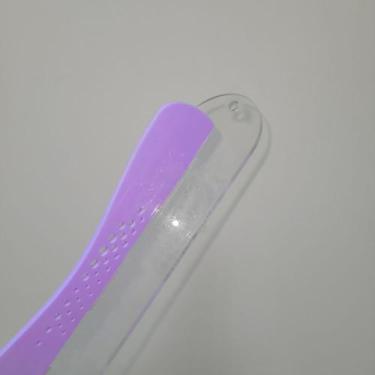 Imagem de Régua com Proteção 60cm Safecut em Acrílico Lilás Marpax