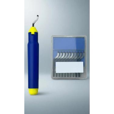 Imagem de Kit Escareador Manual com 10 Lâminas - Congratulations Store
