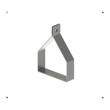 Imagem de Suporte Horizontal Para Eletrocalha 150x100mm - NoBrand