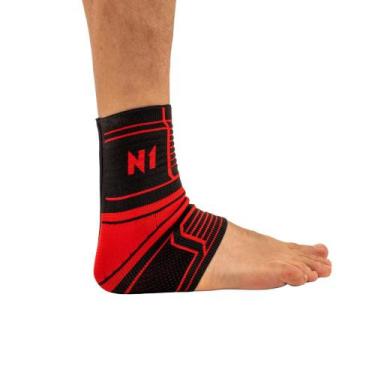 Imagem de Tornozeleira Training Flamengo N1 - Suporte e Compressão para Tornozel