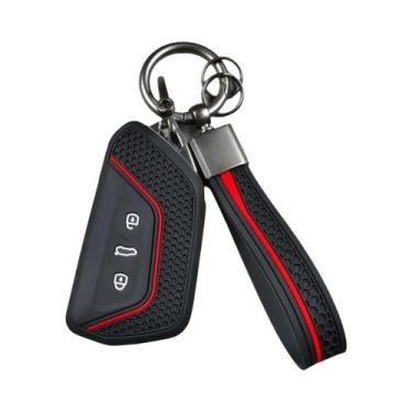 Imagem de Capa De Silicone Para Chave Remota De Carro VW Golf 8 MK8 ID.3 ID.4 Cu