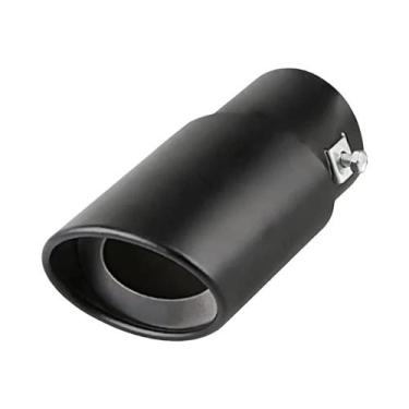Imagem de Ponteira De Escape Cromada Em Aço Inoxidável Universal Para Carro - Ac