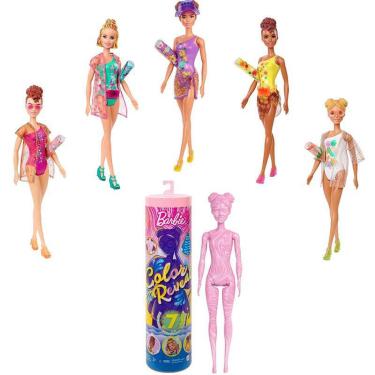 Imagem de Nova Barbie Estilo Supresa Color Reveal Areia E Sol Mattel