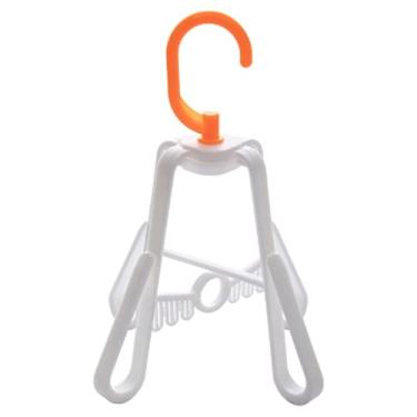 Imagem de Varal Para Calçados Pequeno De Plástico Com 4 Ganchos - Clink