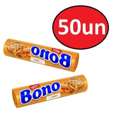 Imagem de 50 Un Biscoito Recheio Churros Bono Pacote 126G - Nestlé