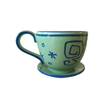 Imagem de Caneca de cerâmica verde para chá de festa do chá Mad Tea Ride da Disney Parks
