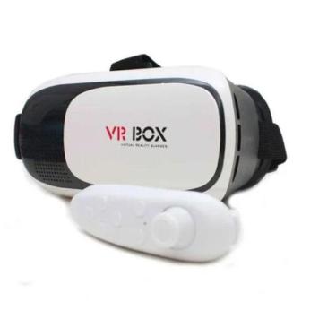 Imagem de Óculos Vr Box 2.0 Realidade Virtual + Controle Cardboard 3d