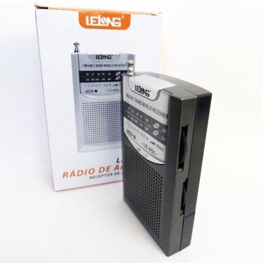 Imagem de Mini Rádio Portátil Am/Fm Lelong Le-650