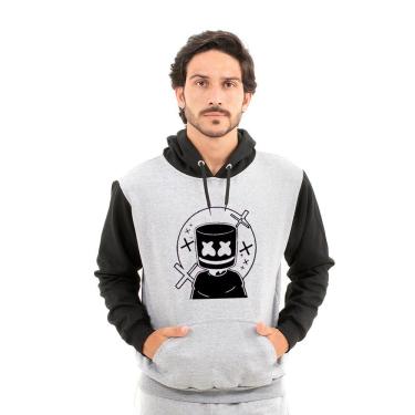 Imagem de Moletom Optron Shop Estampado Com Punho E Bolso