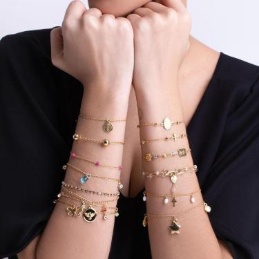 Imagem de Semi Joias Kit 70 Peças Folheado A Ouro