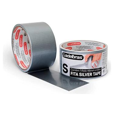 Imagem de Fita Multiuso Silver Tape Prata 48mm x 10m