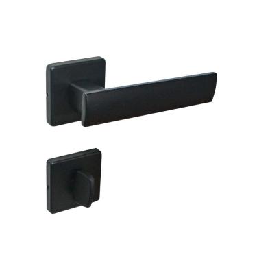 Imagem de Fechadura Banheiro Imab Metro Light Preta 55Mm