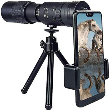 Imagem de Telescópio monocular para smartphone 10-300 & vezes; Telescópio portátil profissional de alta definição para adultos lente zoom multi-revestida Bak4 Prism Little Surprise