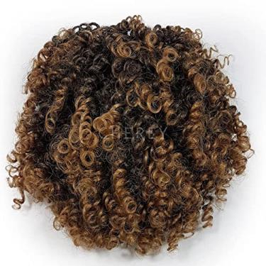 Imagem de Aplique Coque Afro Puff Fibra Sintética P90 Cor:#T4/27