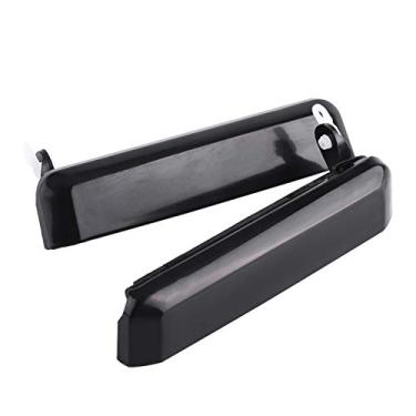 Imagem de Maçaneta de porta, 1 par de maçanetas externas dianteiras esquerda e direita para caminhonete D21 Hardbody 1986-1997 Pathfinder 1987-1995 NI1310102, NI1311102, 8060701A10, 8060601A10, 77220