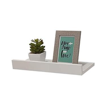 Imagem de Prateleira Porta Quadros 40 x 15cm Branco