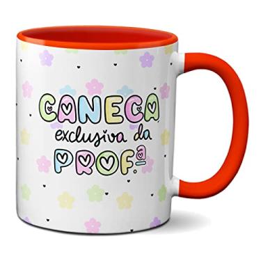 Imagem de Caneca Exclusiva Da Professora Feliz Dia Professores (Vermelha)